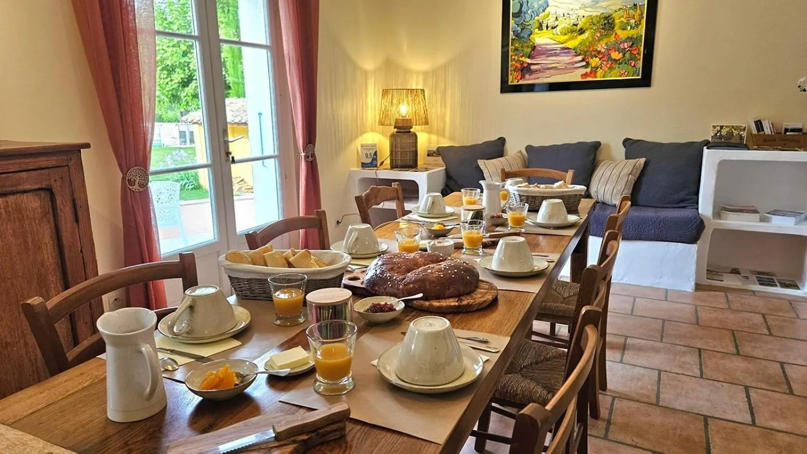La Ramade 5 Chambres & Table D'Hotes En Drome Provencale Tulette Couette-café